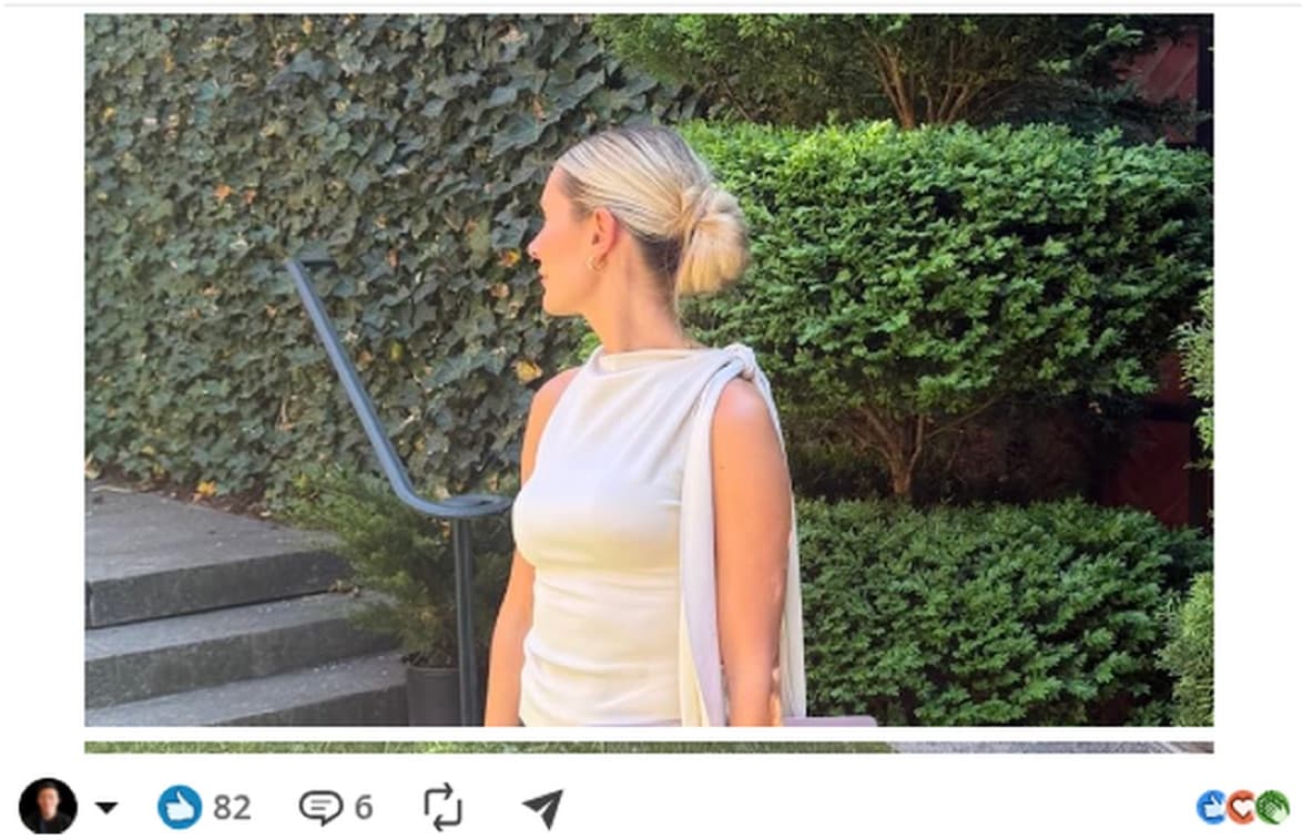 The first version of the rich girl habits post. 82 reactions, 6 comments.